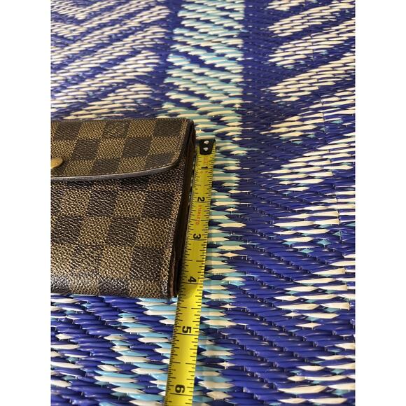 LOUIS VUITTON Tresor Etui Papier Trifold Wallet Damier Leather SP1013 - Picture 8 of 11